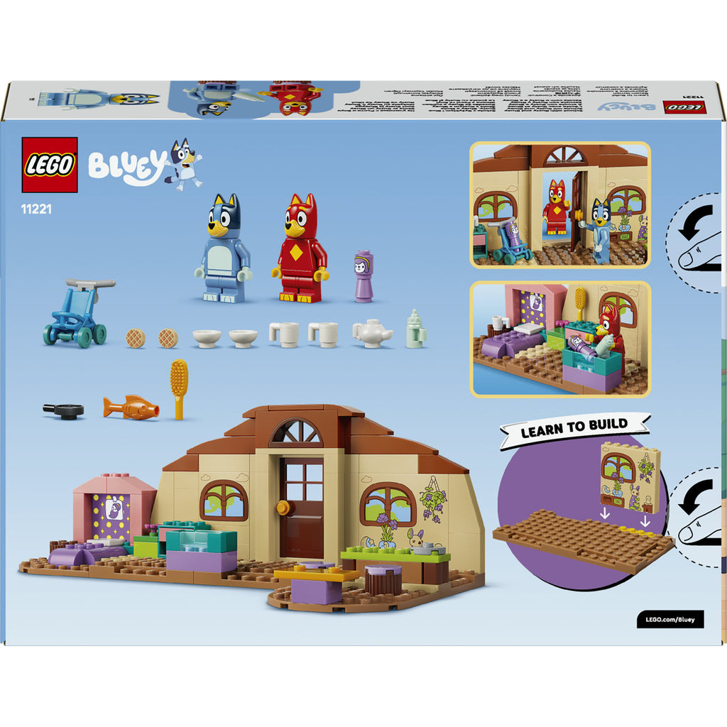 LEGO École de Bluey avec Rusty et Bluey, Ensemble de construction 11221