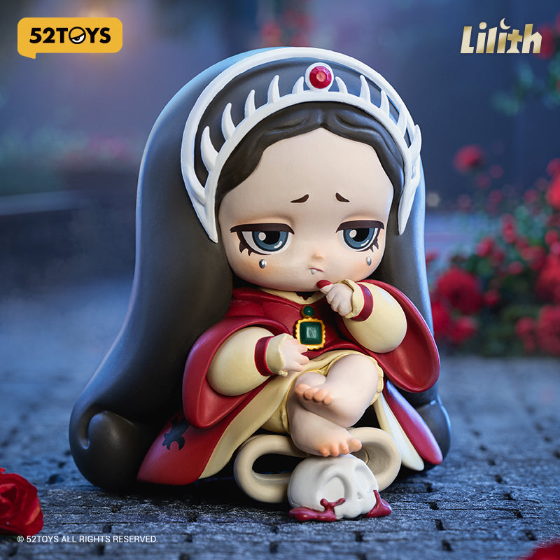 52TOYS Lilith Mary Série Century Boîte Mystère Figurine de Collection Gothique Noire Décoration de Bureau Cadeau d'Anniversaire Une Figurine Aléatoire par Commande