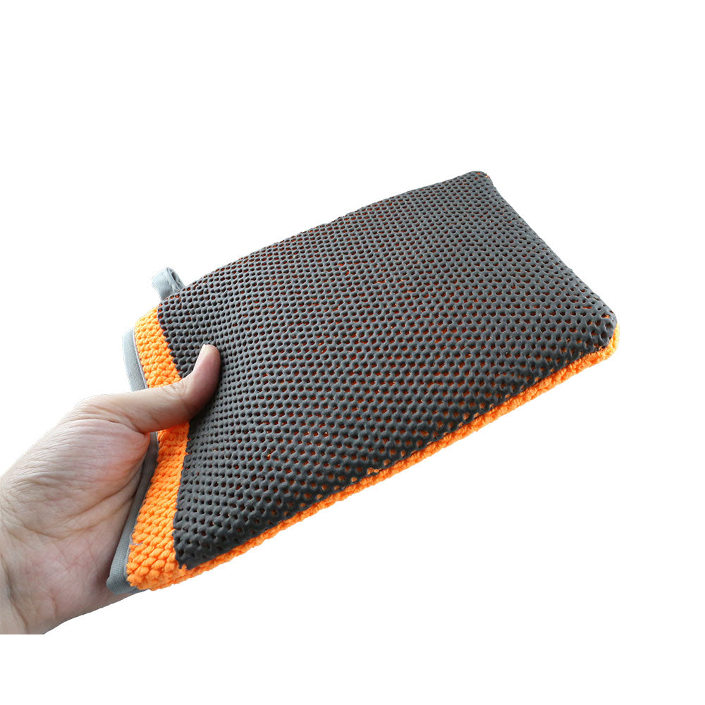 Gant de lavage en argile double face de qualité supérieure pour le nettoyage en profondeur de voiture