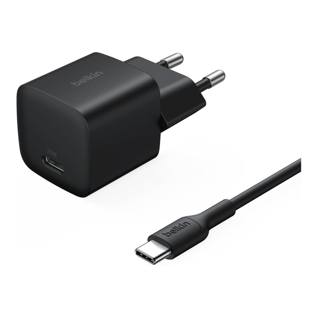 Belkin chargeur USB-C Power Delivery 25 W avec câble, noir
