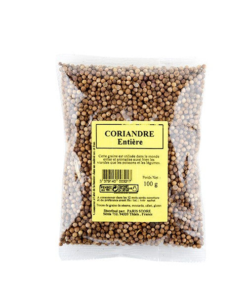 PARIS STORE Grain coriandre 100g