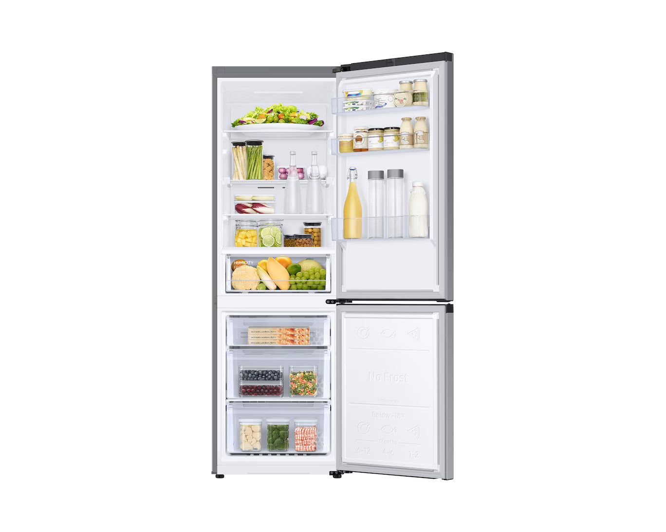SAMSUNG Réfrigérateur Combiné RB34C601DSA 334L Classe D Gris