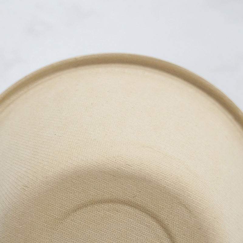 Rui bamboo Bol jetable en fibres de bambou 25 oz, lot de 50