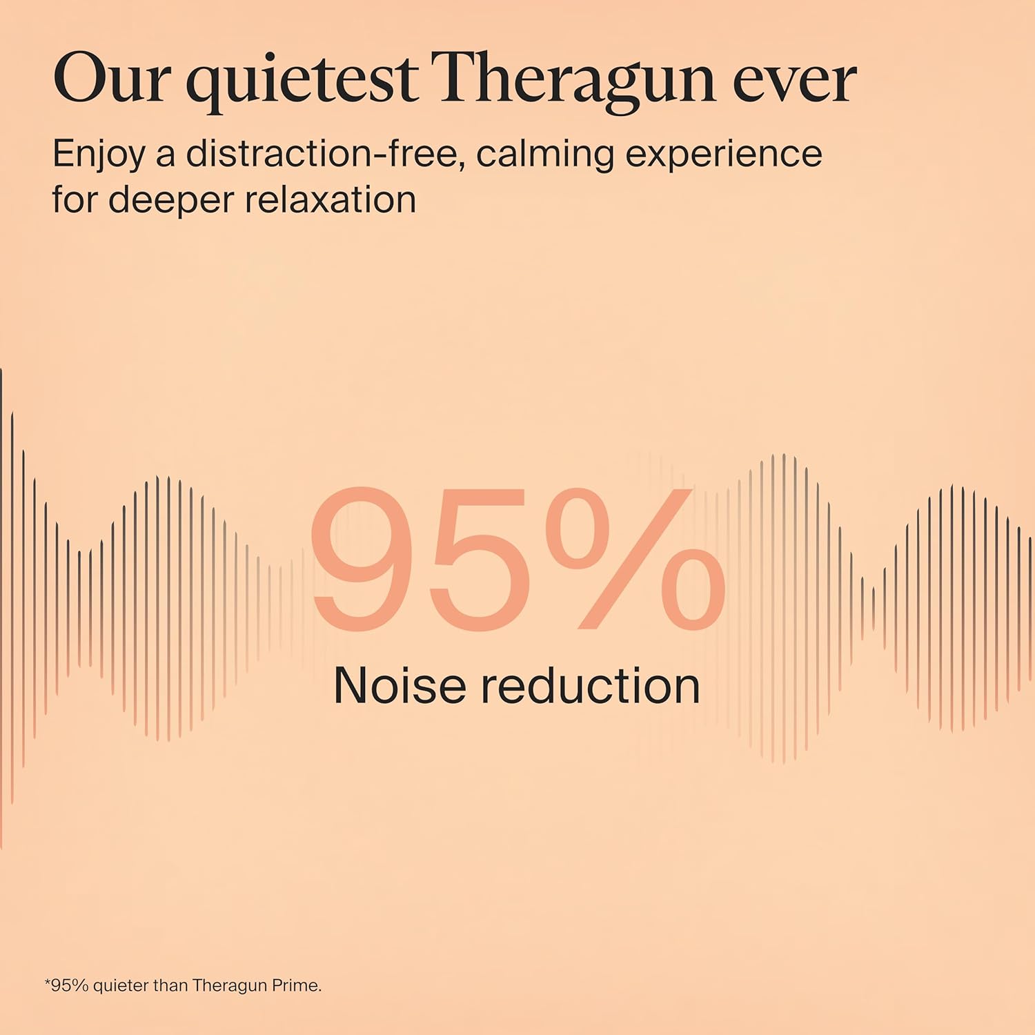 Theragun Sense - Pistolet de massage à percussion - Appareil de massage des tissus profonds pour un usage personnel avec exercices de respiration préinstallés pour le soulagement du stress, Blanc