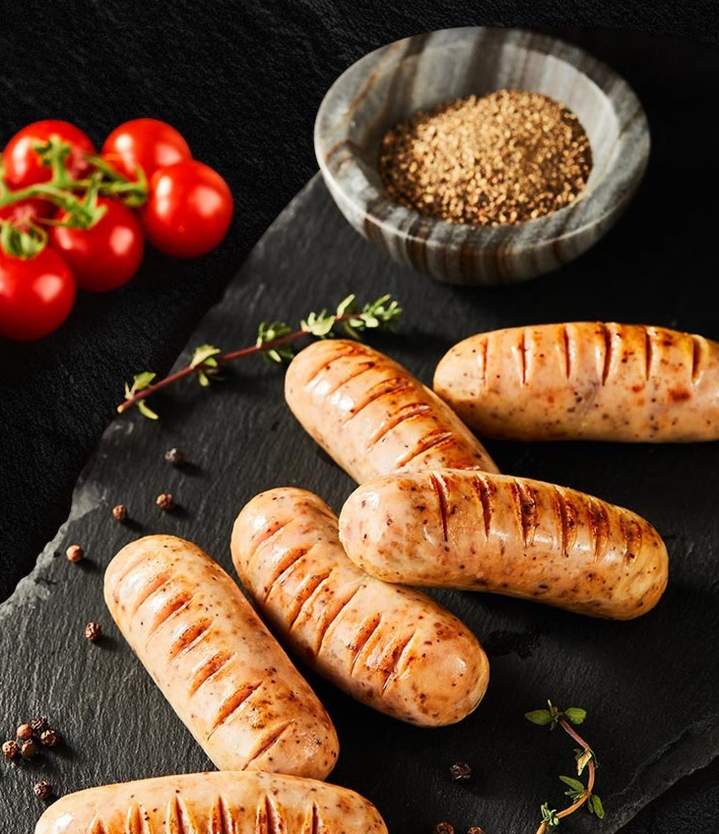 Meng Fu Saucisses de porc au poivre noir (Taïwan) 430 g