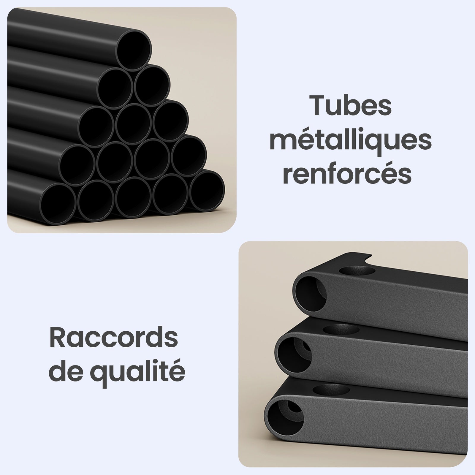 JOYFURNOS Étagère à chaussures en métal 3 niveaux noire – Étroite et empilable, 30 x 92 x 55 cm, Contient 16-20 paires – Organisateur peu encombrant pour entrée, placard ou salon