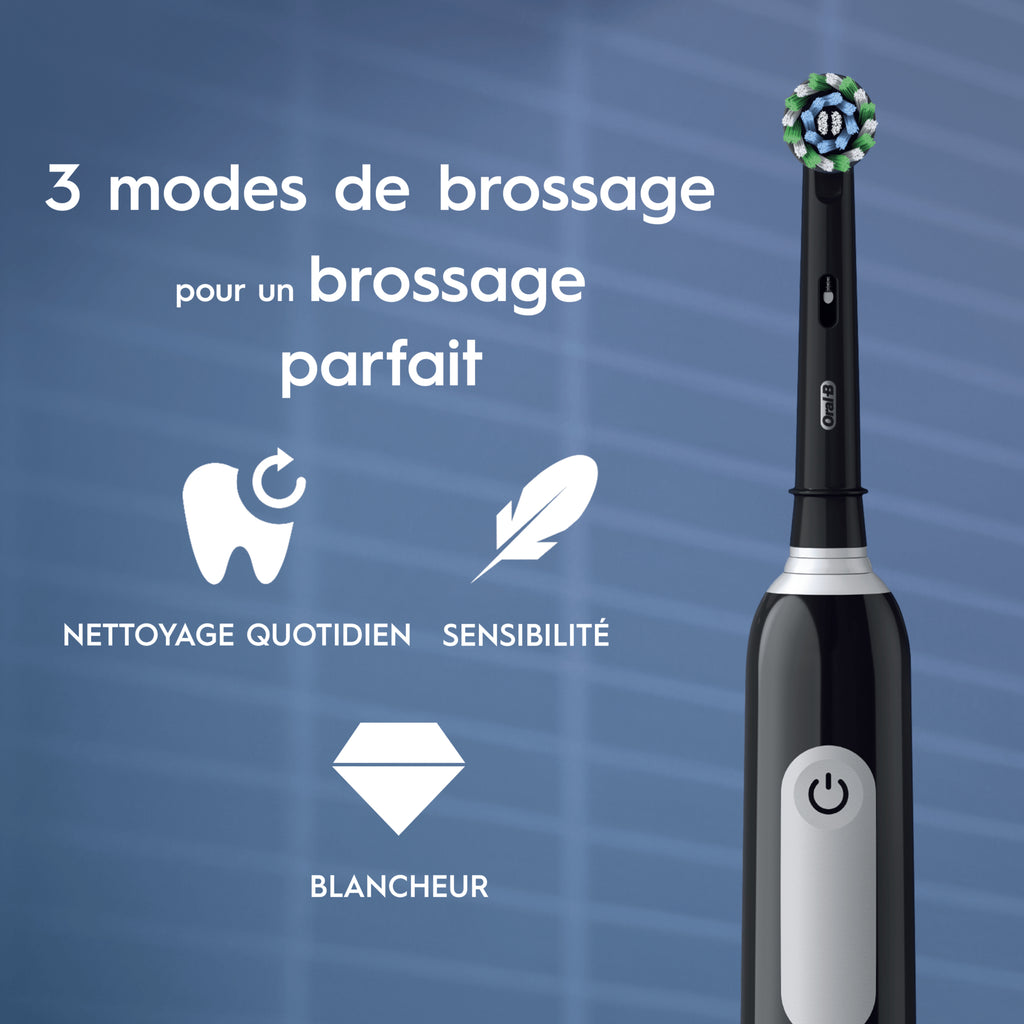 Oral-B Pro Série 1 Brosse à dents électrique noire
