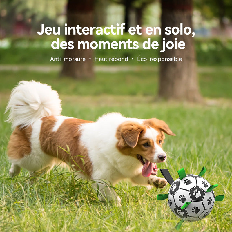 BLINKIT Ballon de Foot Gonflable pour Chien, Jouet Interactif Léger et Élastique, Résistant à l'Usure, Taille 15cm