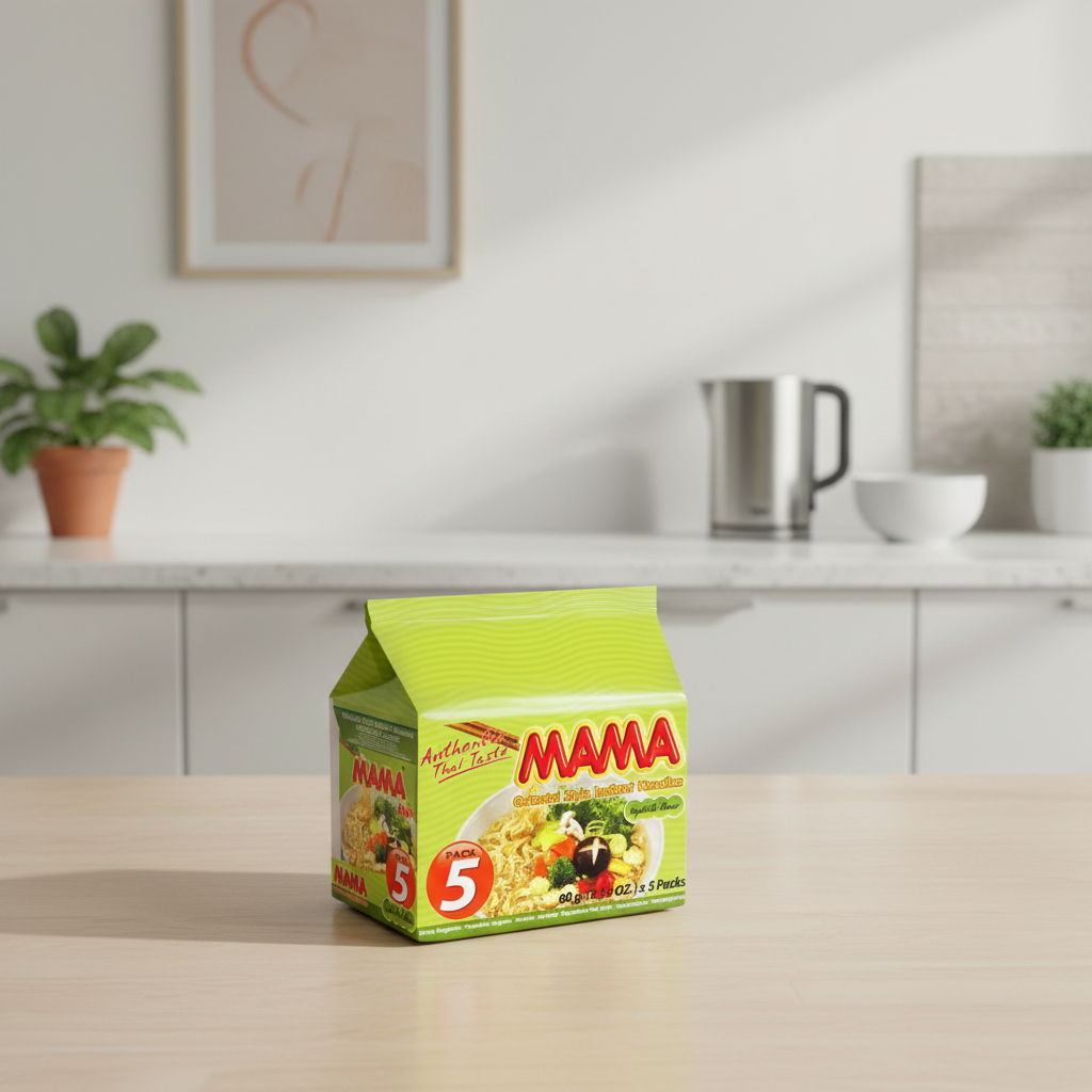 MAMA Nouilles instantanées saveur légumes - 5 x 60 g