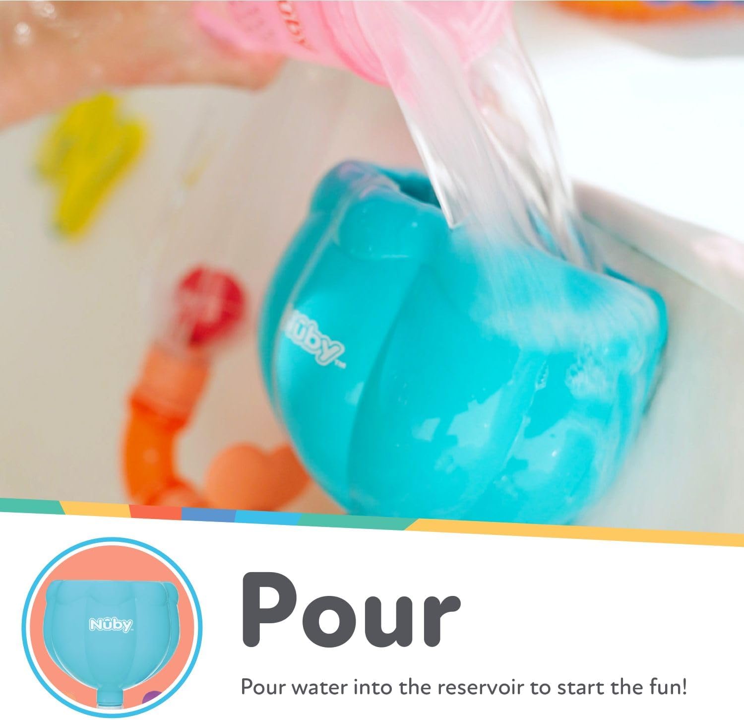 Nuby Wacky Waterworks - Jouet de bain