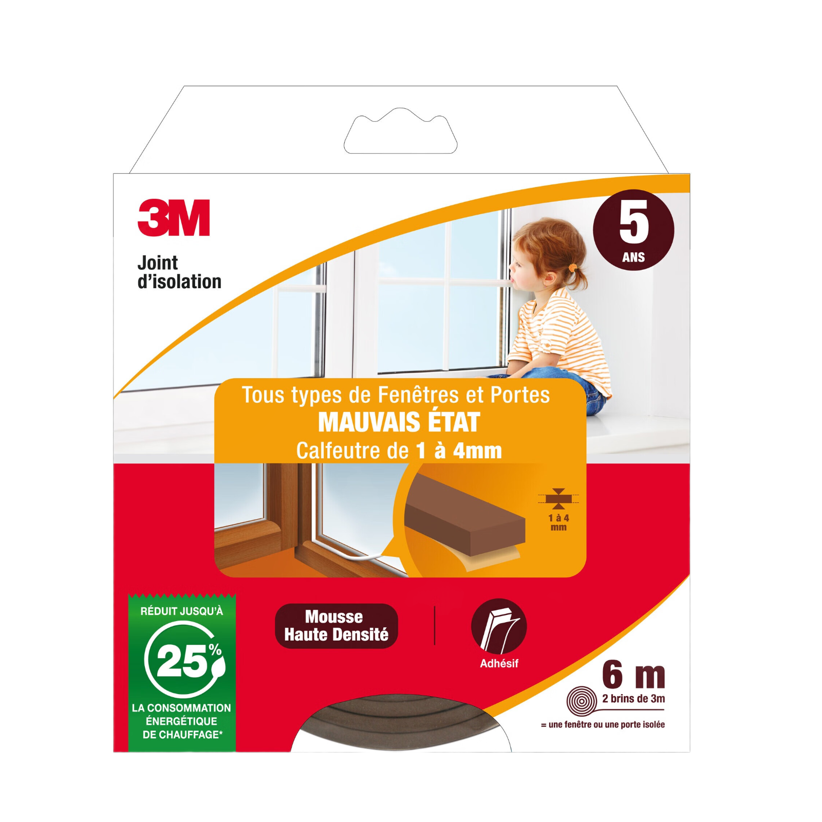 Joint Classique - marron - 6 m