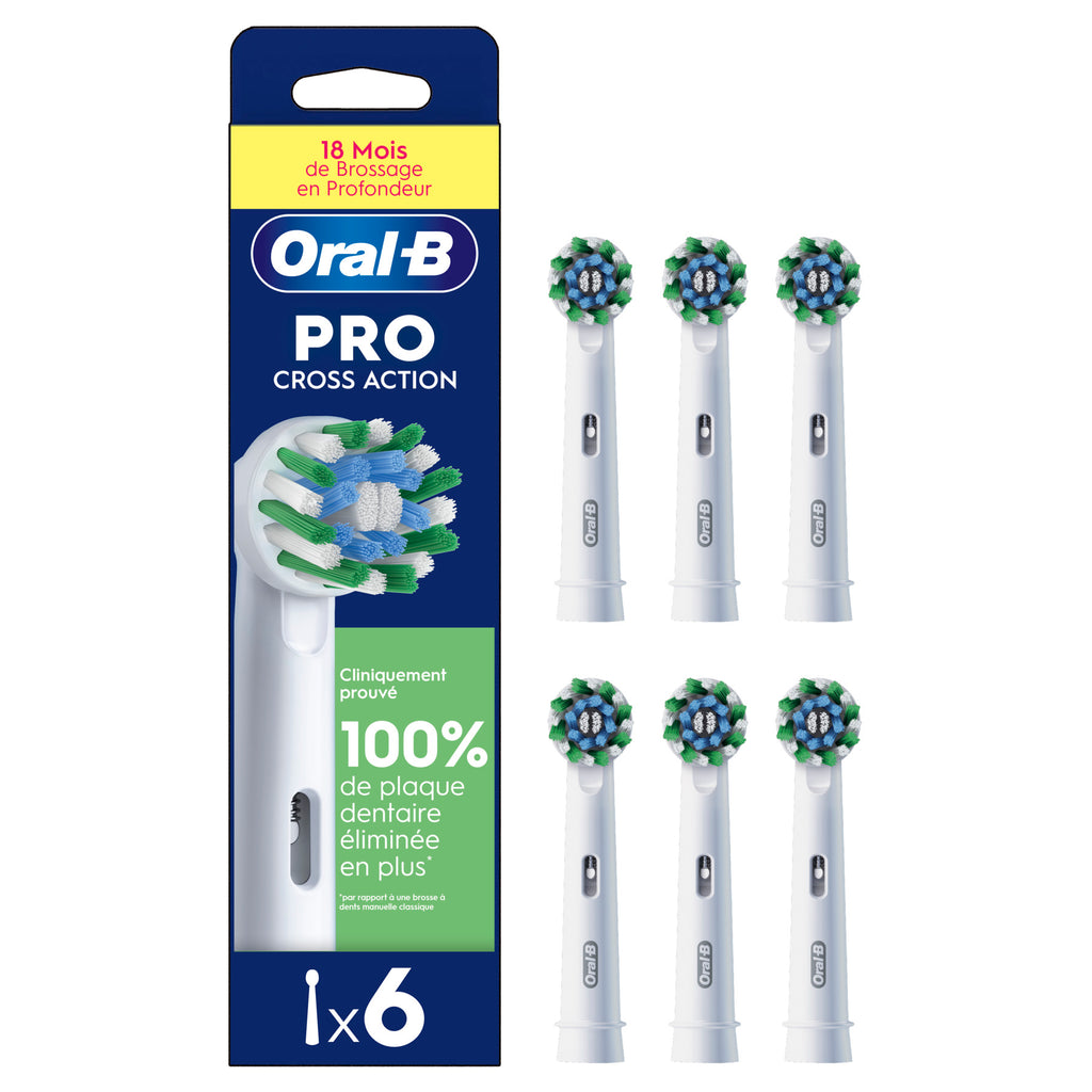 Oral-B Brossettes Cross Action x6