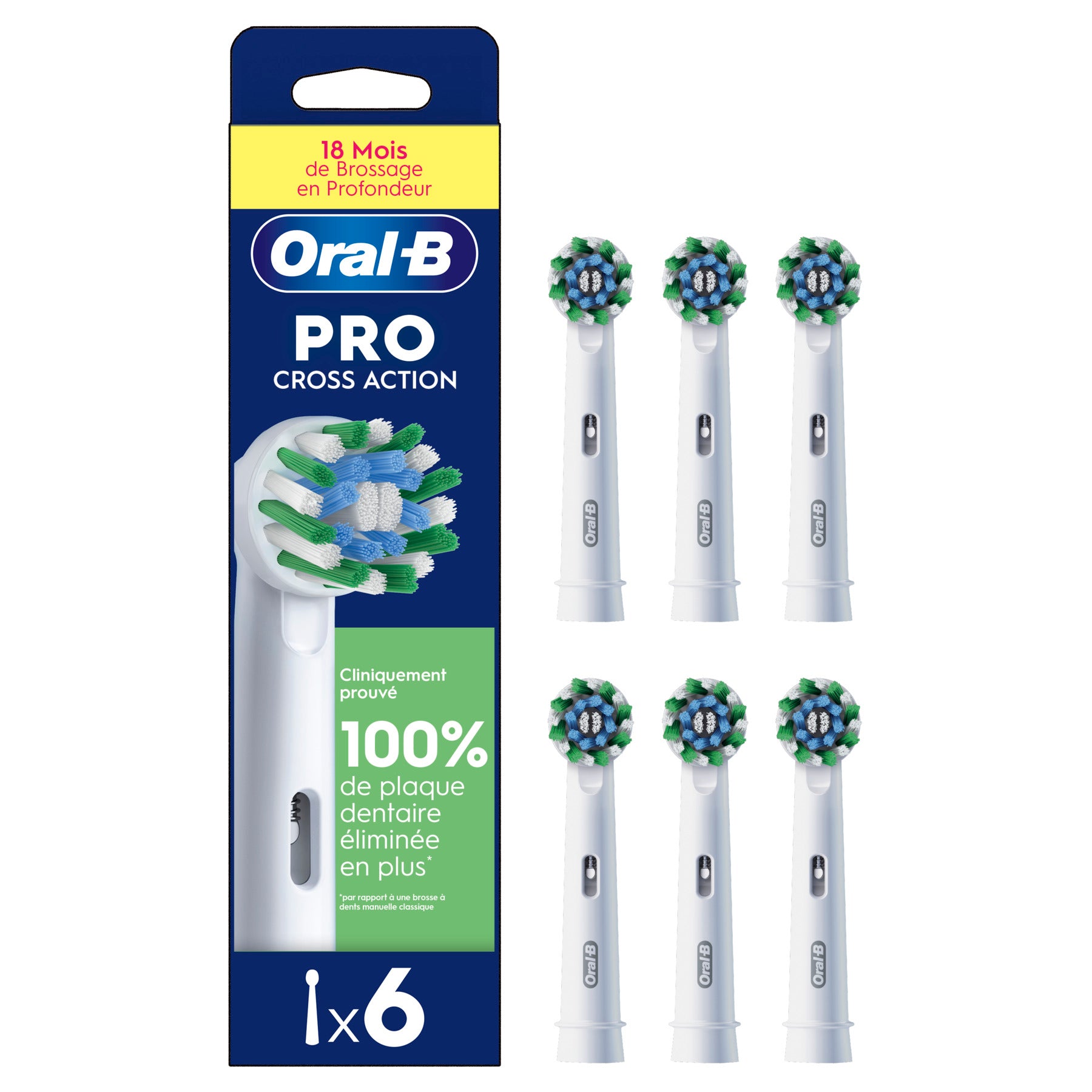 Oral-B Brossettes Cross Action x6