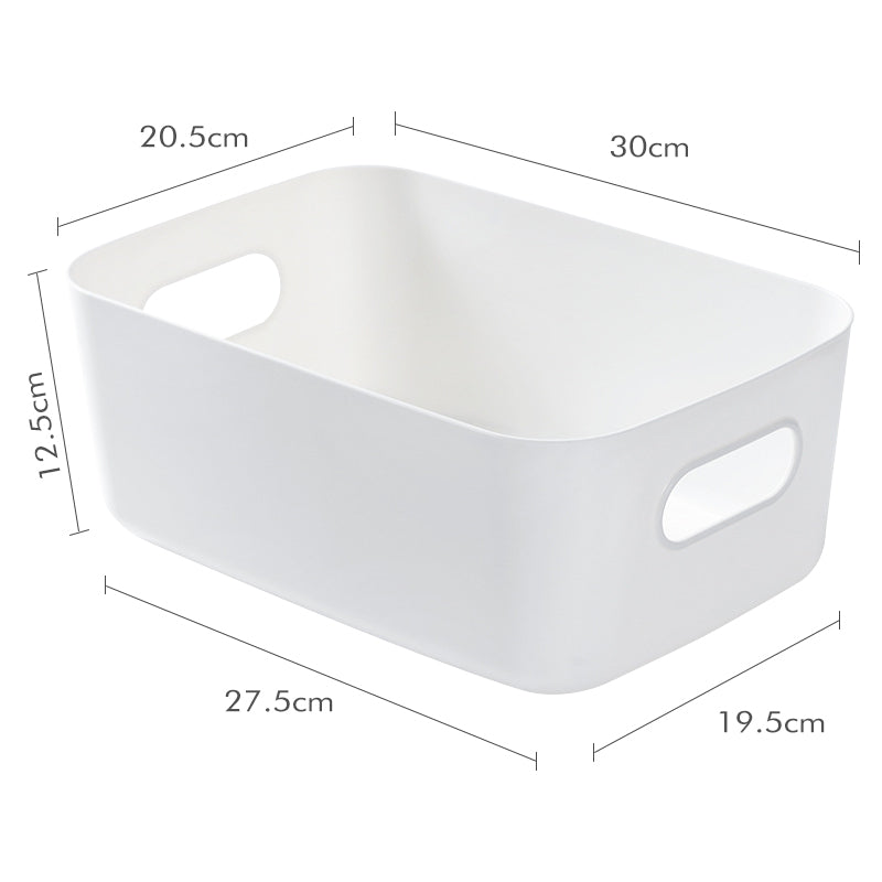 Vilscijon Lot de 10 bacs de rangement multifonction - Blanc