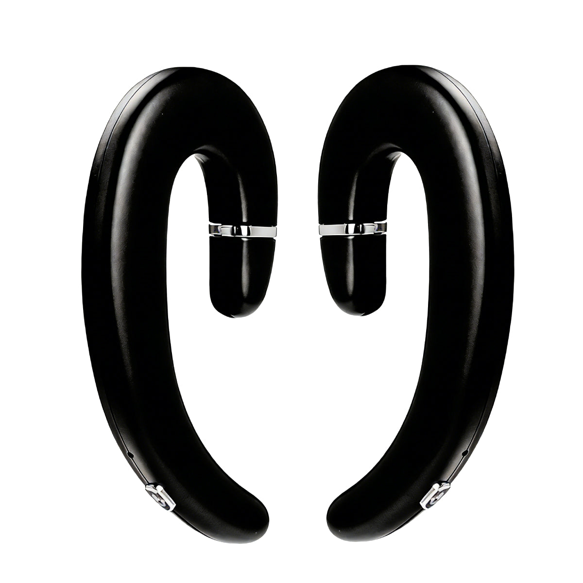 VoxorAI C6 Casque de traduction IA binaural Noir, Traduction en temps réel prenant en charge 140 langues, Casque de jeu Bluetooth stylé pour l’apprentissage, les voyages et les affaires