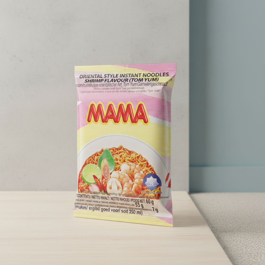 MAMA Nouilles instantanées saveur crevette - 60 g
