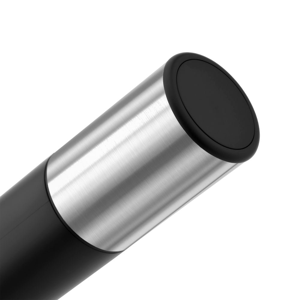 KitchenCook KFOAM Mousseur à lait électrique à piles avec fouet en acier inoxydable 304 et support