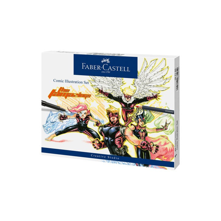 Faber-Castell Creative Studio Set d'illustration de bande dessinée