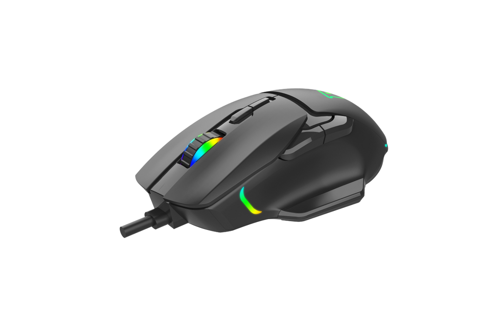 Akuma souris gaming otaku m05 12800 dpi rgb programmable noir