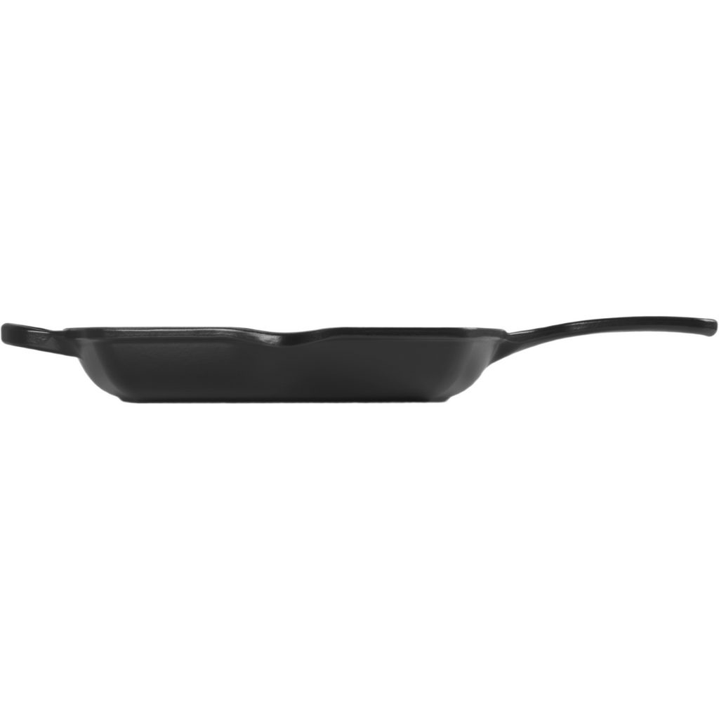 Le Creuset Skillet carré en fonte émaillée noir satiné - 26 cm