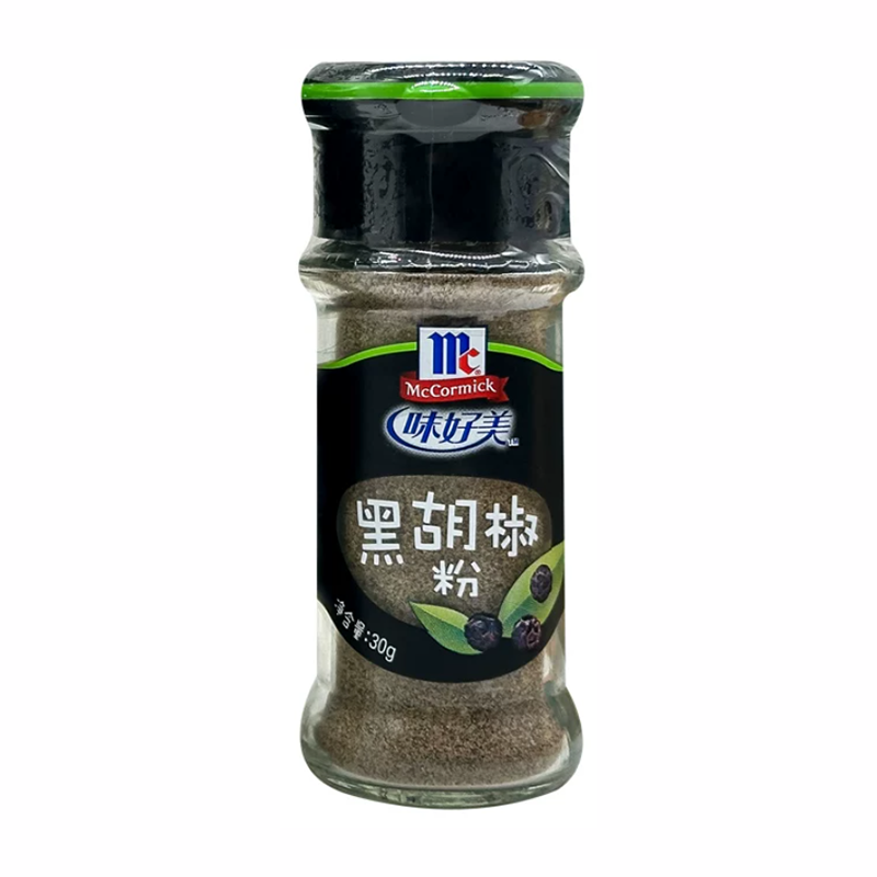 MCCORMICK Poivre noir moulu - 30 g