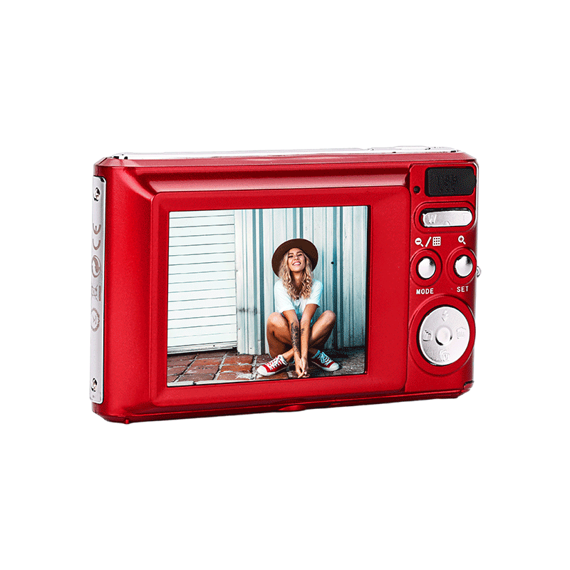 AgfaPhoto Realishot DC5500 Appareil photo numérique 24 MP - Rouge