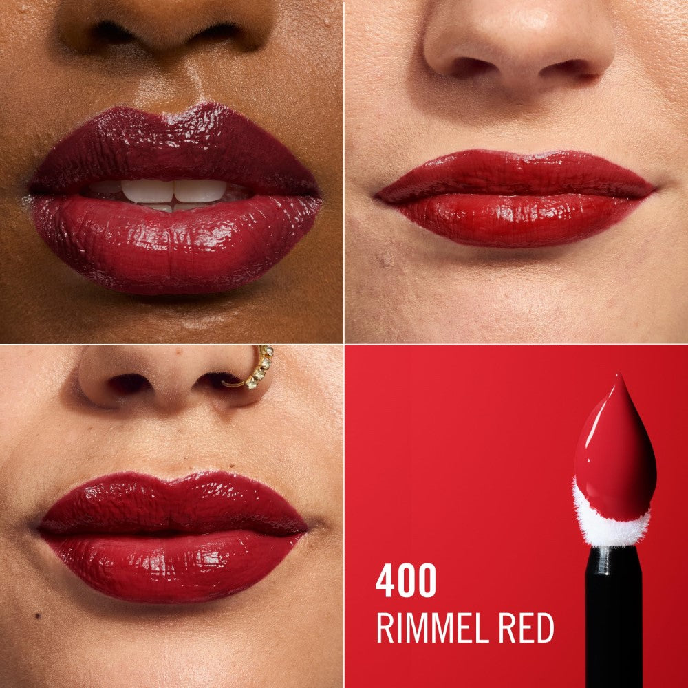 Rimmel Thrill Seeker Encre à lèvres - Fini Ultra-Lisse - 400 Rouge Rimmel 6ml