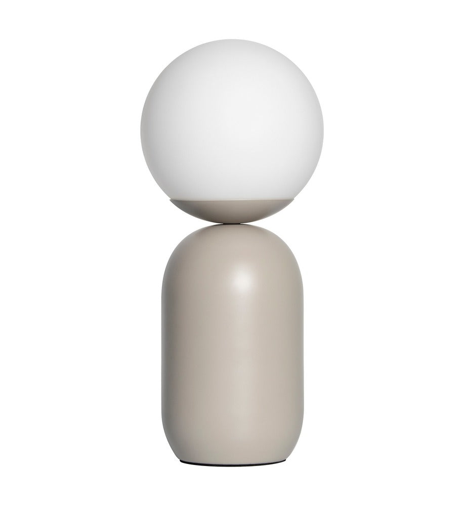 Lampe à poser NOTTI métal gris IP20 E14 - Nordlux, Intérieur
