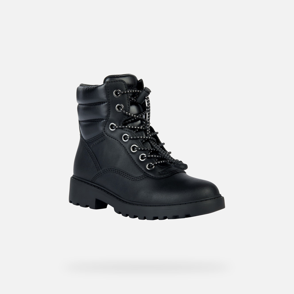 GEOX Casey ABX Bottines imperméables pour filles noir