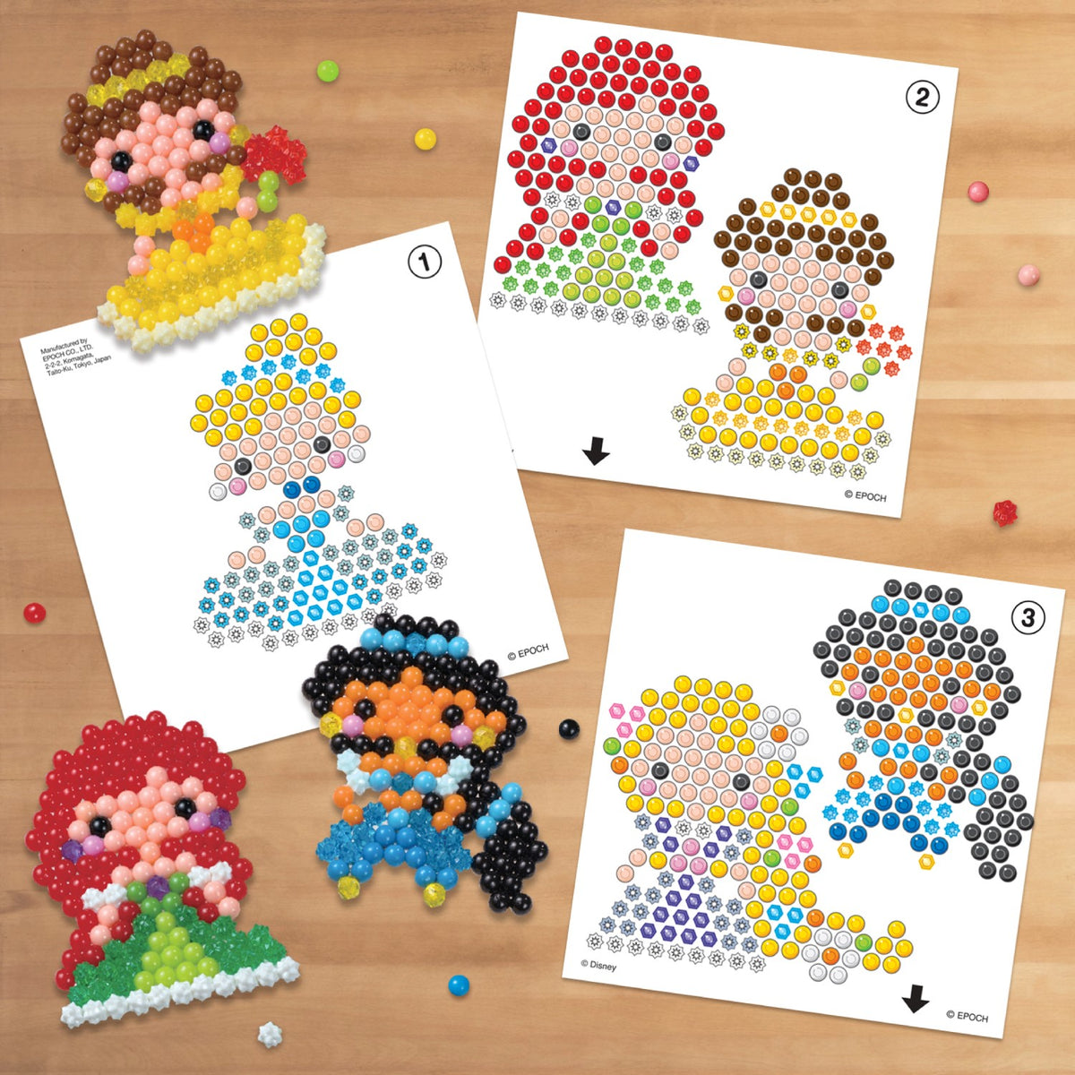 Aquabeads Disney Princess Coffret de Loisirs Créatifs Set Dazzle