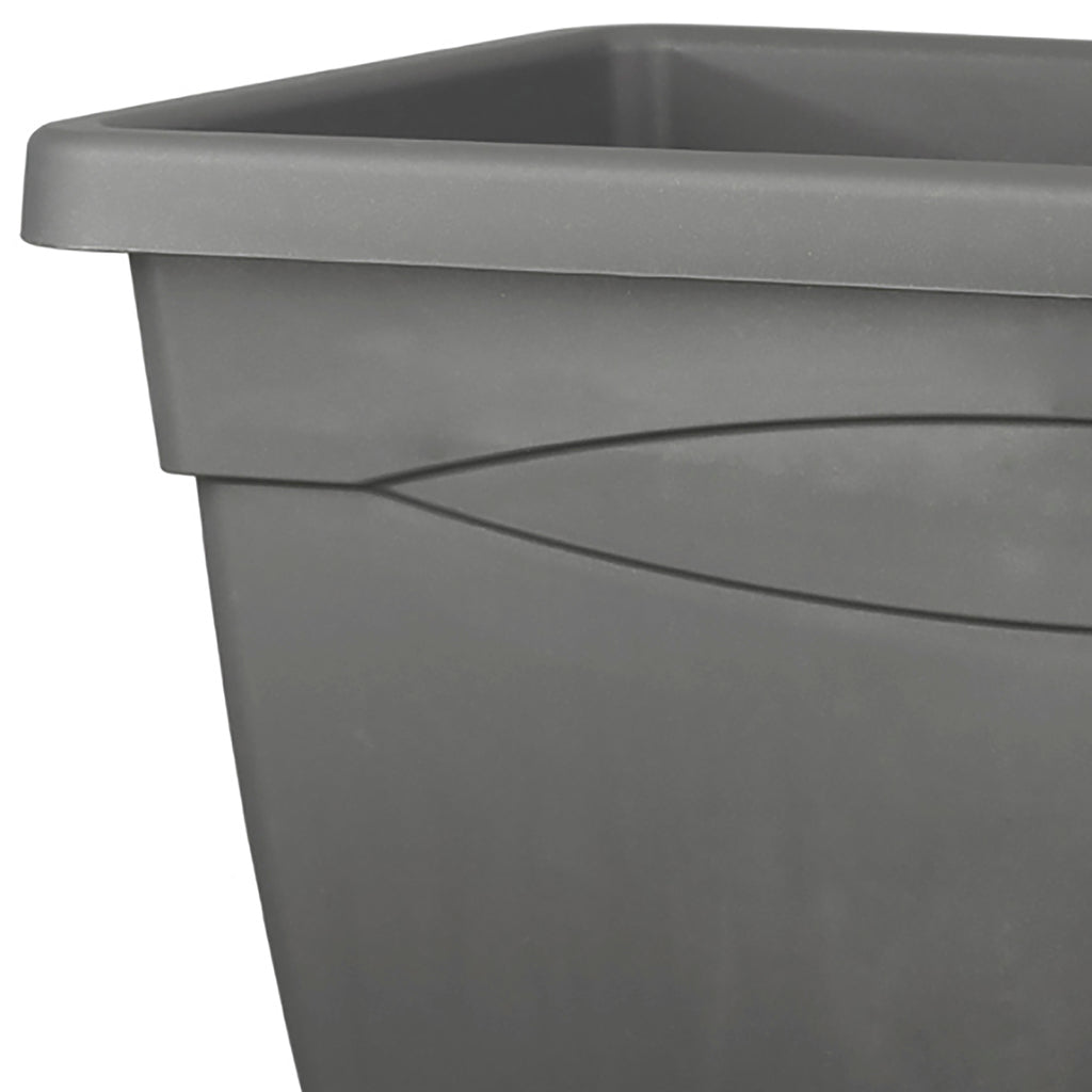 Deroma Étagère basse Day R - Anthracite - 100 cm