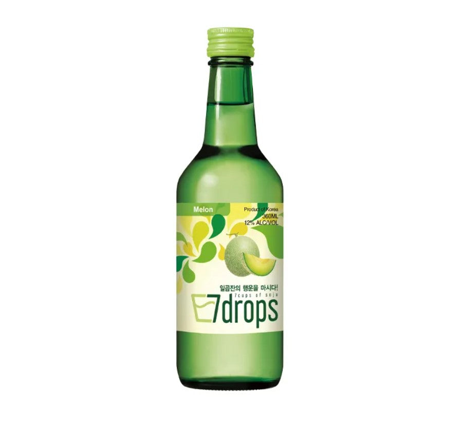 7DROPS Soju Melon 12 % vol 360 ml