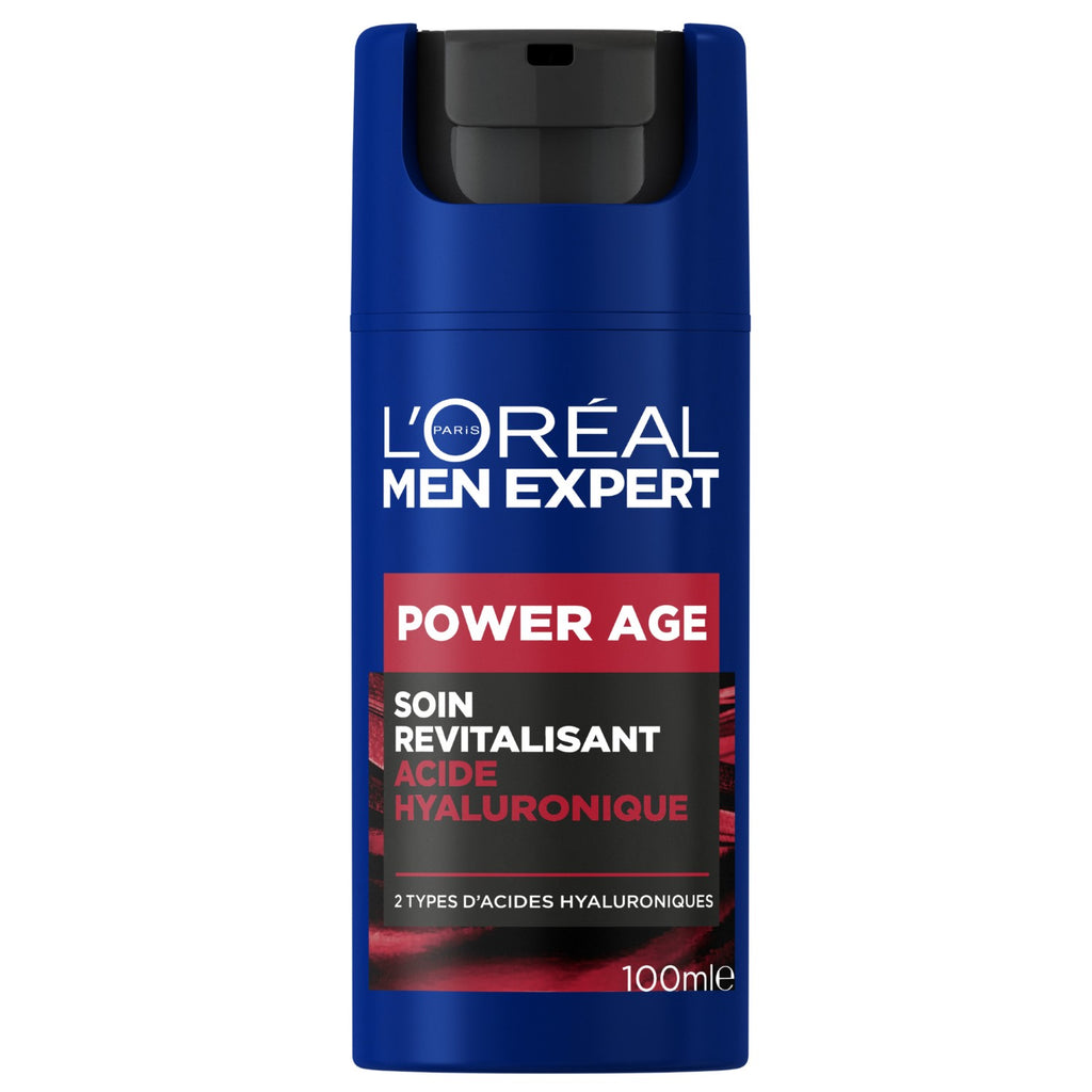 L'Oréal Men Expert Power Age Soin Revitalisant à l'Acide Hyaluronique, 100 ml