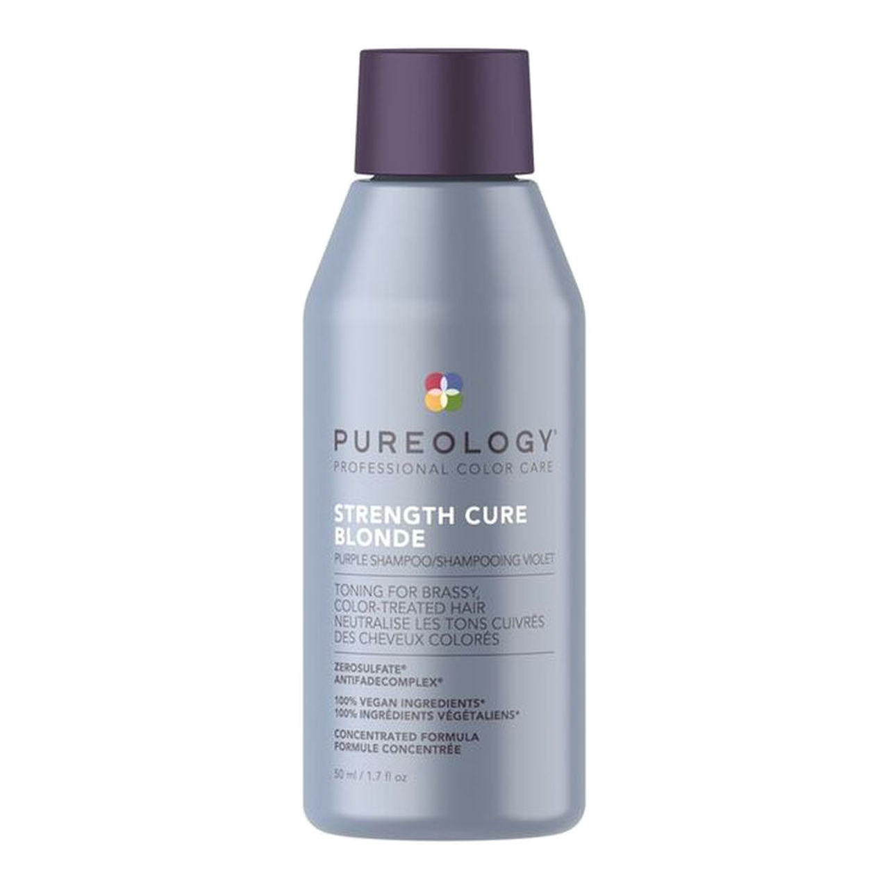 PUREOLOGY Shampooing soin fortifiant blond parfait, 50 ml