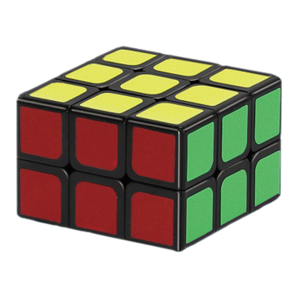 Cube classique à autocollants 2 x 3 x 3, Jouet casse-tête portable pour débutants