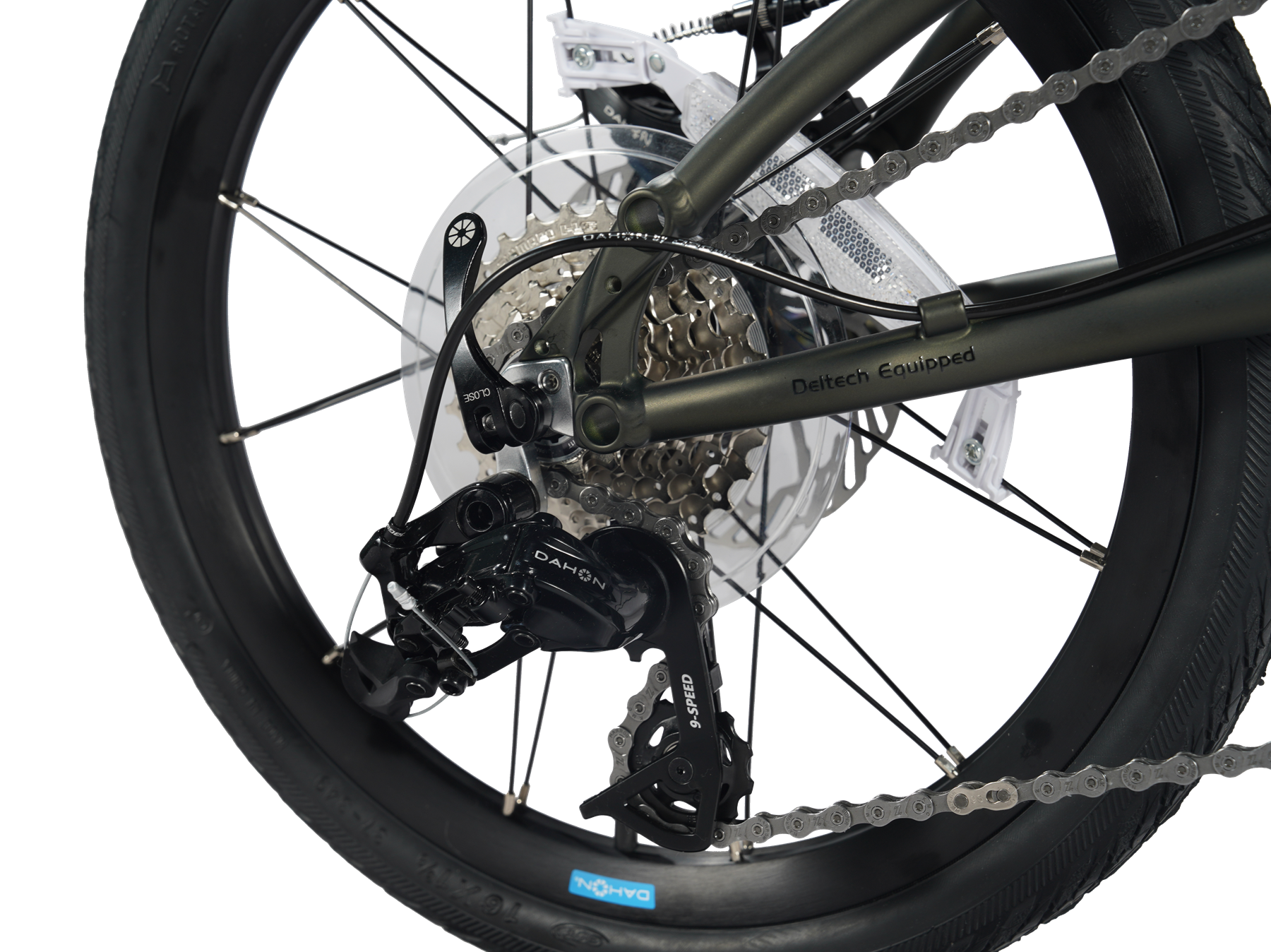 DAHON Vélo pliant K9 Crème Pneu 16 pouces (349)