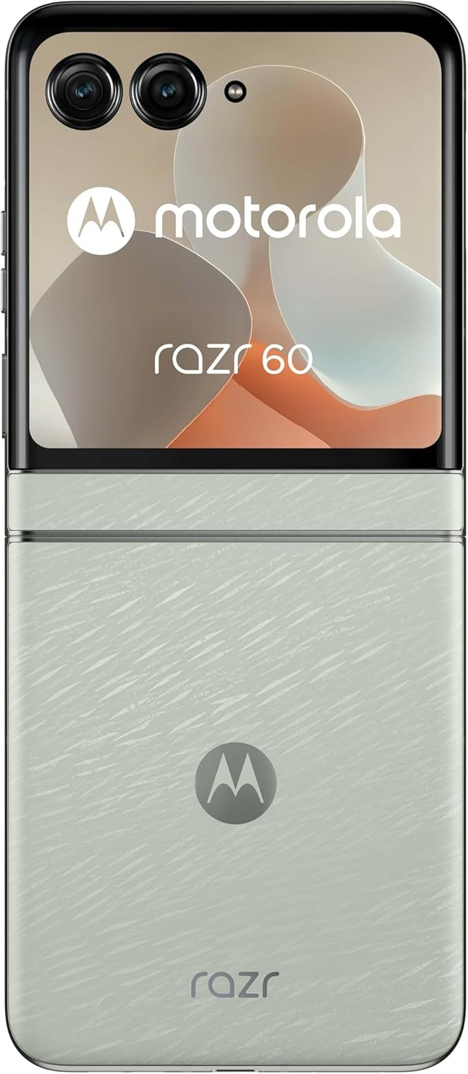 Motorola razr 60 8 Go/256 Go Smartphone Android 15 Gris clair
