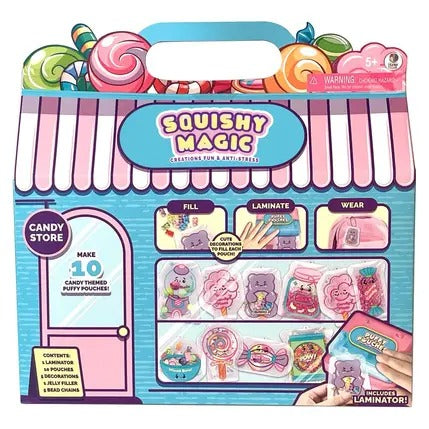 WT&T Squishy Magic Porte-Clés avec Machine Electronique