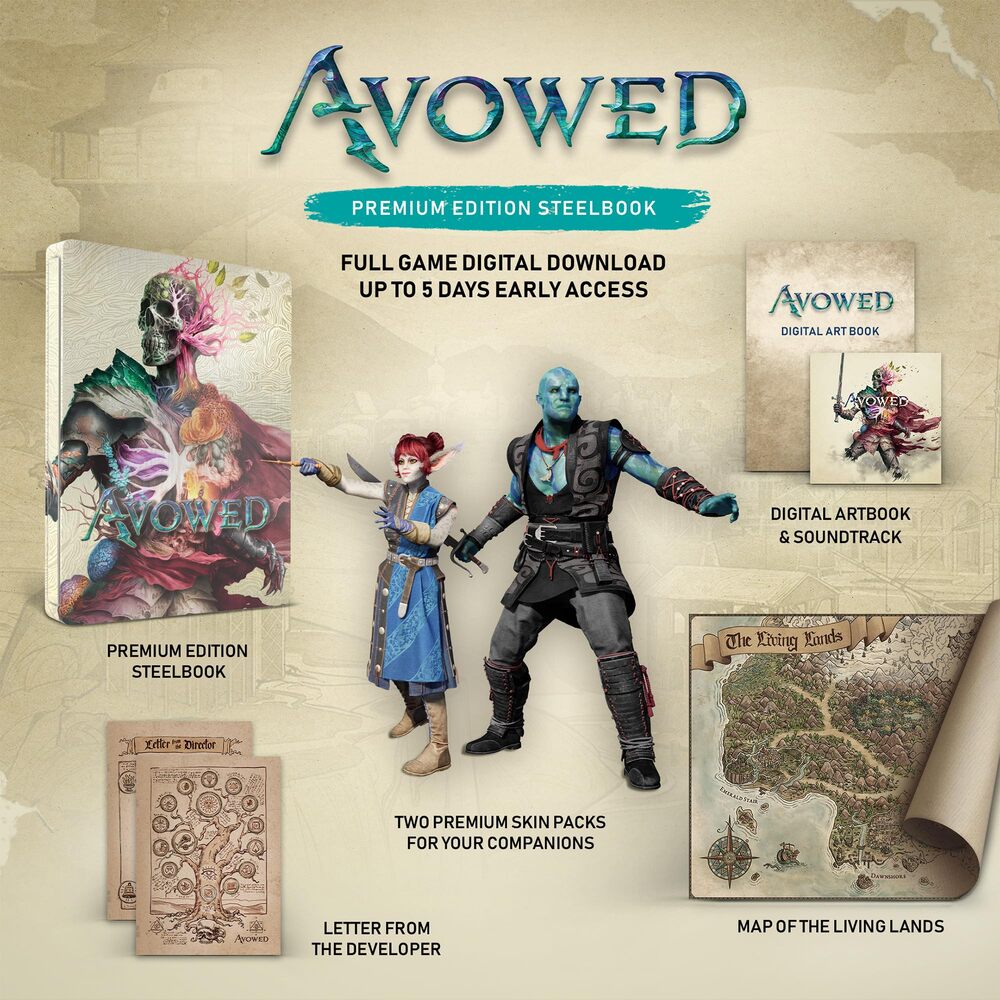 Avowed - Premium Steelbook Edition - Xbox Series - Version Française