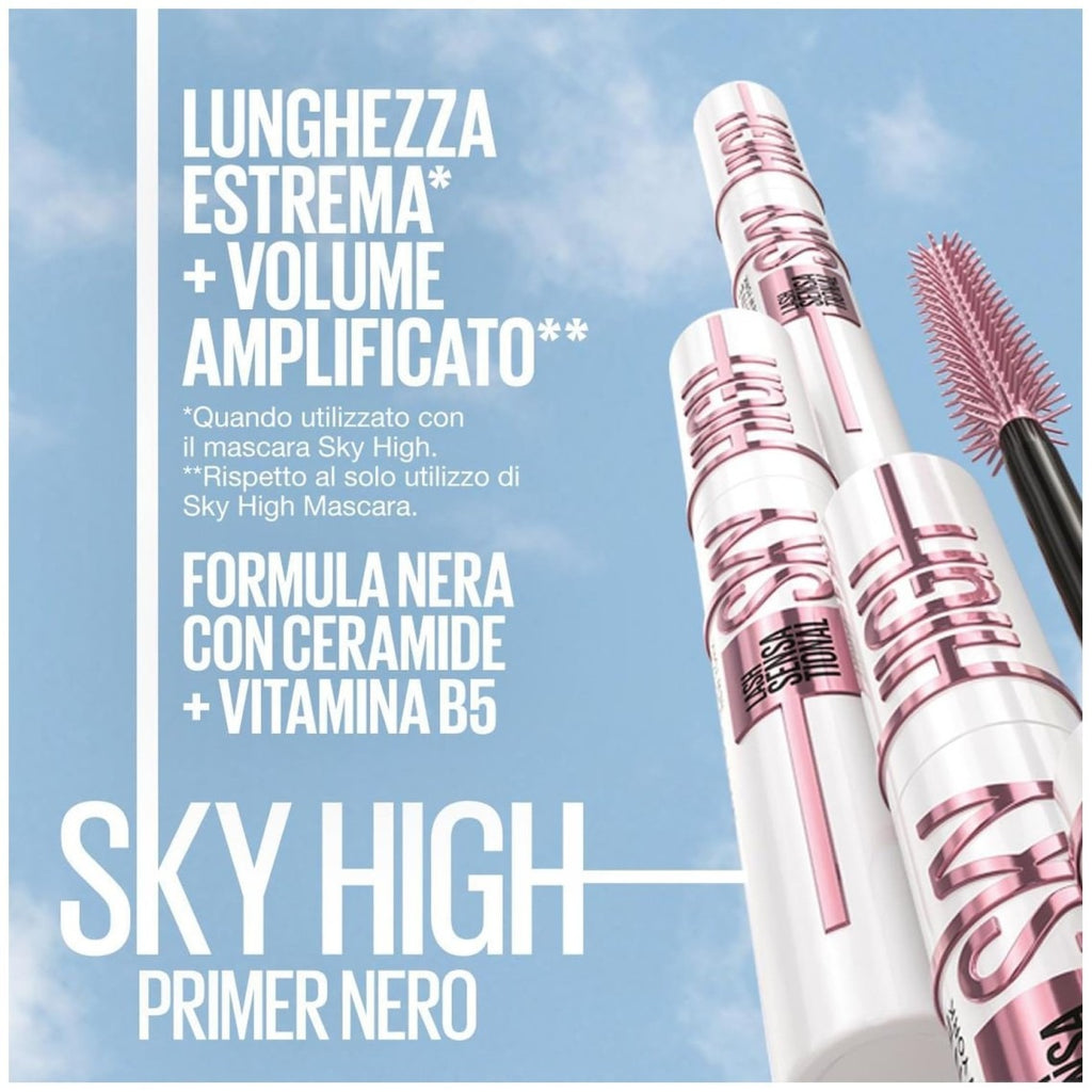 Maybelline New York Lash Sensational Sky High Primer Teinté Base de Mascara Soft Black 6ml