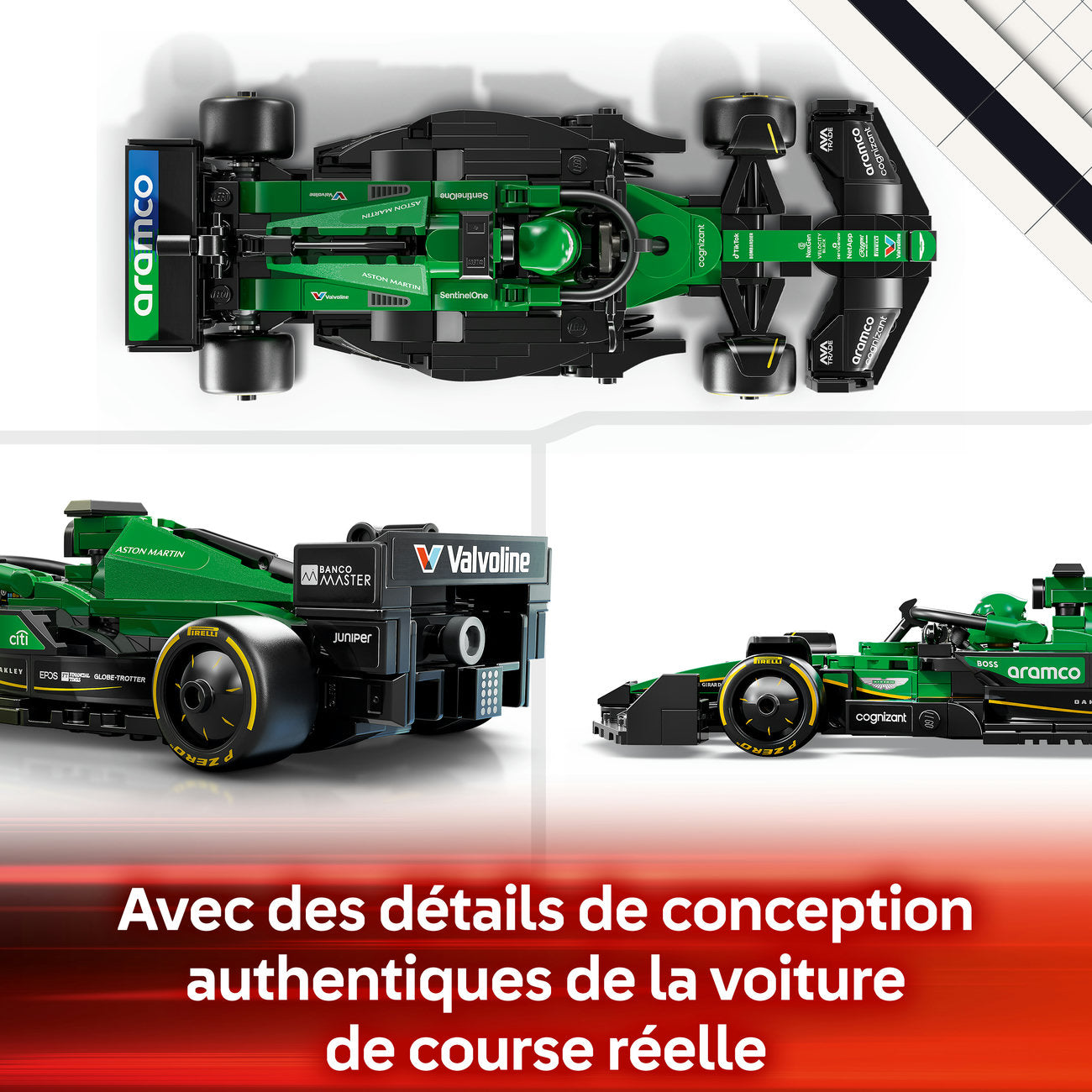 LEGO Speed Champions 77245 Voiture F1® Aston Martin Aramco AMR24