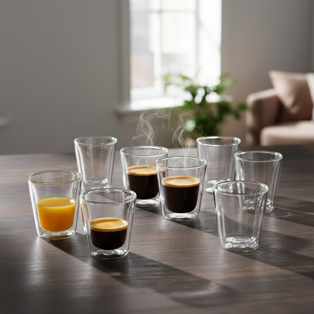Bodum Canteen Lot de 6 verres à double paroi - 100 ml