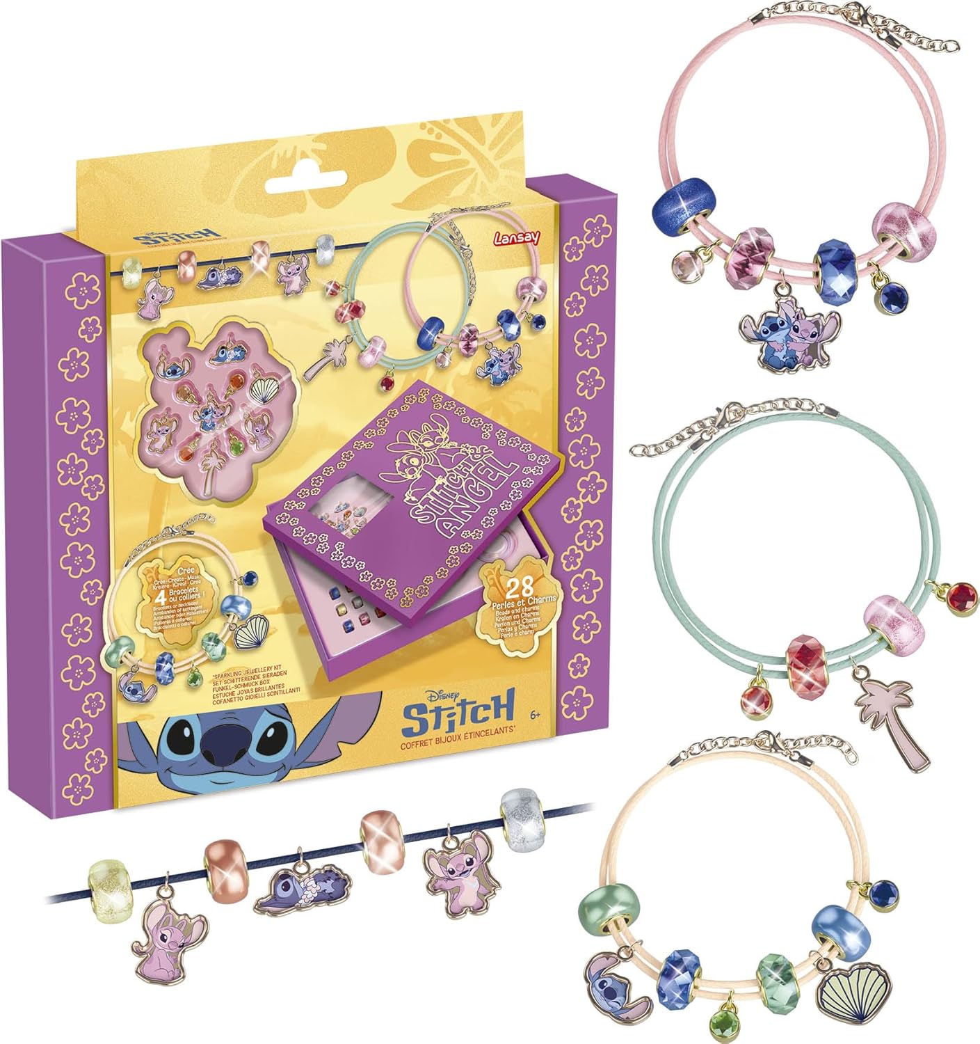 Stitch & angel - coffret bijoux etincelants