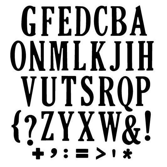 Set de dies de l'alphabet - 26 dies de découpe en métal pour lettres majuscules, gabarits de gaufrage durables pour scrapbooking, création de cartes, arts du papier, album