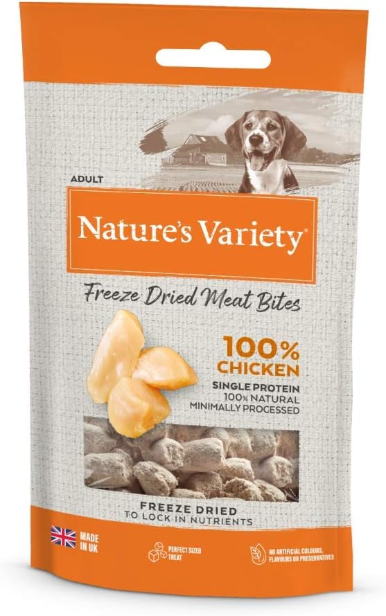 Nature's Variety Friandises pour chien au poulet 20 g