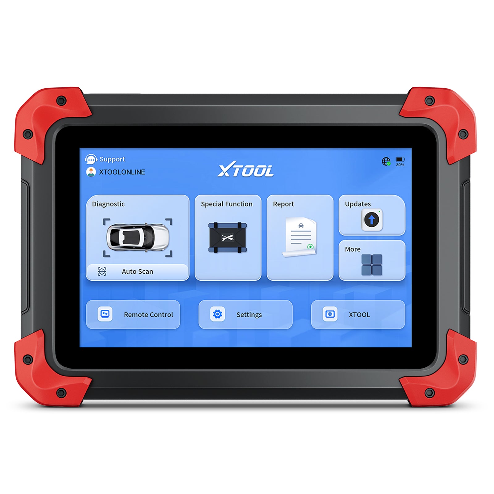 xtool D7 Outil de scan bidirectionnel, 39+ réinitialisations, Scanner OBD2 de codage ECU | Assisté par l'IA, Scanner de voiture complet avec EPB, Test d'injection, Accélérateur