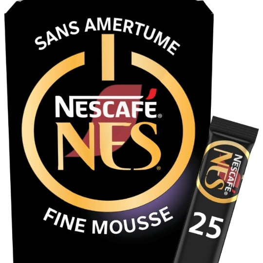 NESCAFE NES Sticks de café instantané 25 sticks