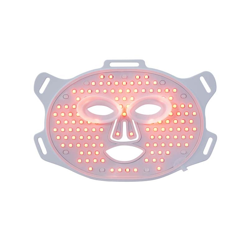 Yoghi Lune de Soie - Masque de Luminothérapie LED Visage 122 LEDs, 4 Modes de Lumière, Rechargeable USB-C