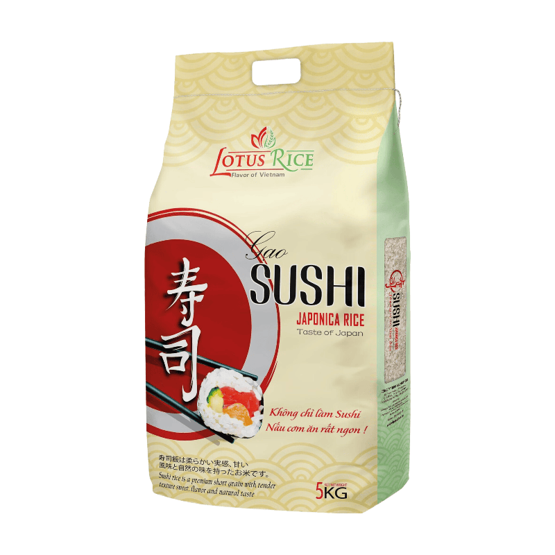 LOTUS Riz rond pour sushis 5 kg