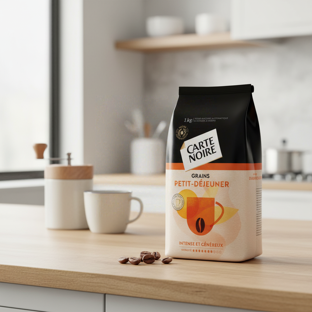 CARTE NOIRE Grains Petit déjeuner 1kg